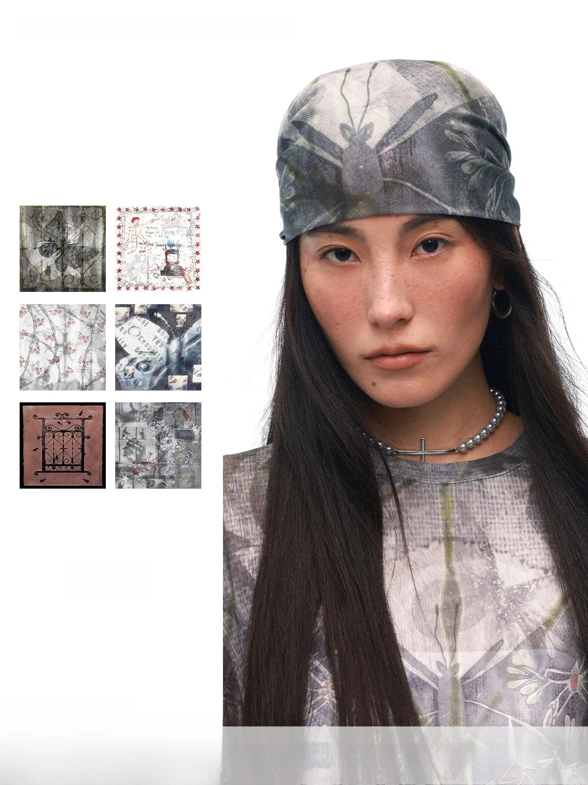vine-print-headscarf-square-scarf-collaborative-nurse-berlin-physicist-youth-adow-chorus-floral-pattern-accories