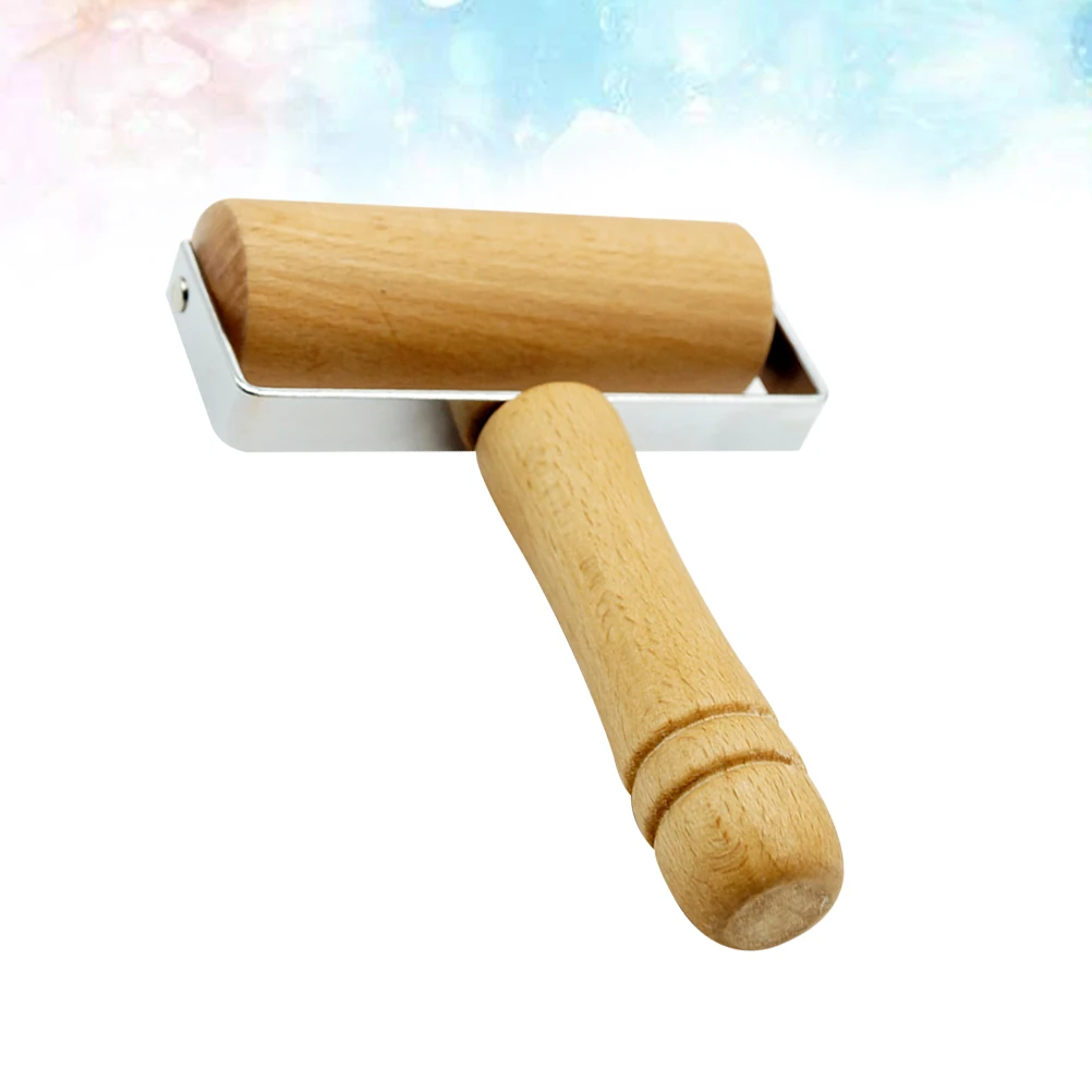 

Beech Wood Rolling Pin Eco-Friendly Kitchen Utensil For Pasta Pancakes Pastry Pizza Baking Tool Household