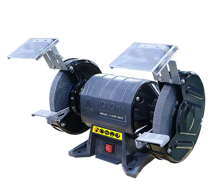 

Industrial 2-Stone Bench Grinder 1.5HP to 380V 200mm Electric Motor for Stable Grinding
