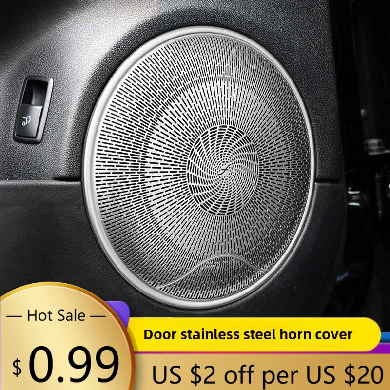 

Steering Covers Suitable for Mercedes-Benz 08-11 W164 X164 GL ML interior modified door bass tweeter cover