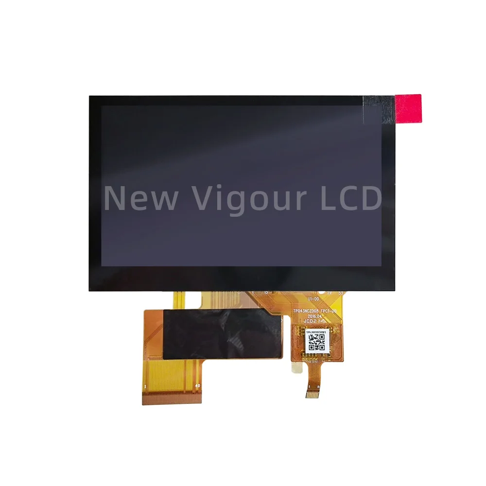 TM043NVHG09 TIANMA New Original 4.3-inch Industrial LCD Screen Assembly with Capacitor TP043NCZD08