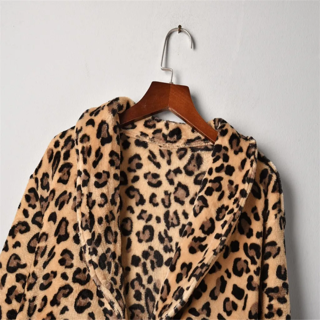 Jackets for Women New In Leopard Print Fashion Fur Coat Top Winter Women\'s Cold Coat Elegant Temperament Warm Women\'s Clothing