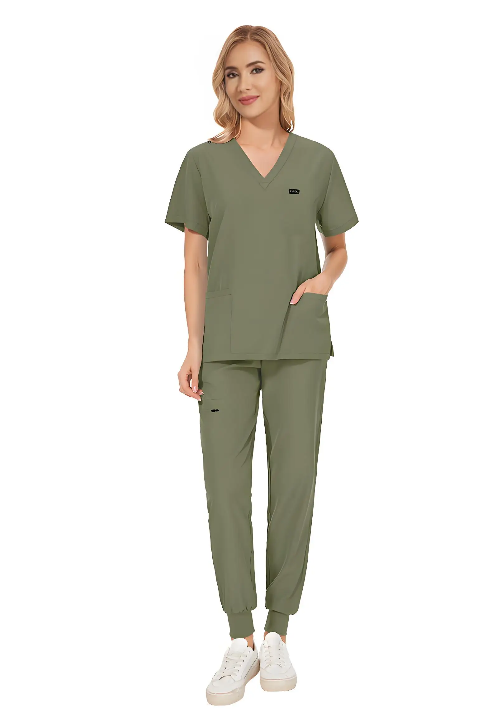أطقم سكراب طبية نسائية للعمل، أطقم سكراب هيلينج هاندز، أطقم سكراب جوجر، أفرولات سكراب نسائية