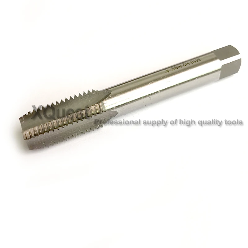 XQuest HSS Metric Screw thread tap M16 M16X2 M16X1 M16X0.75 M16X0.5 LH left hand Straight Flute taps M16X1.5 M16X1.25 M16X1.75