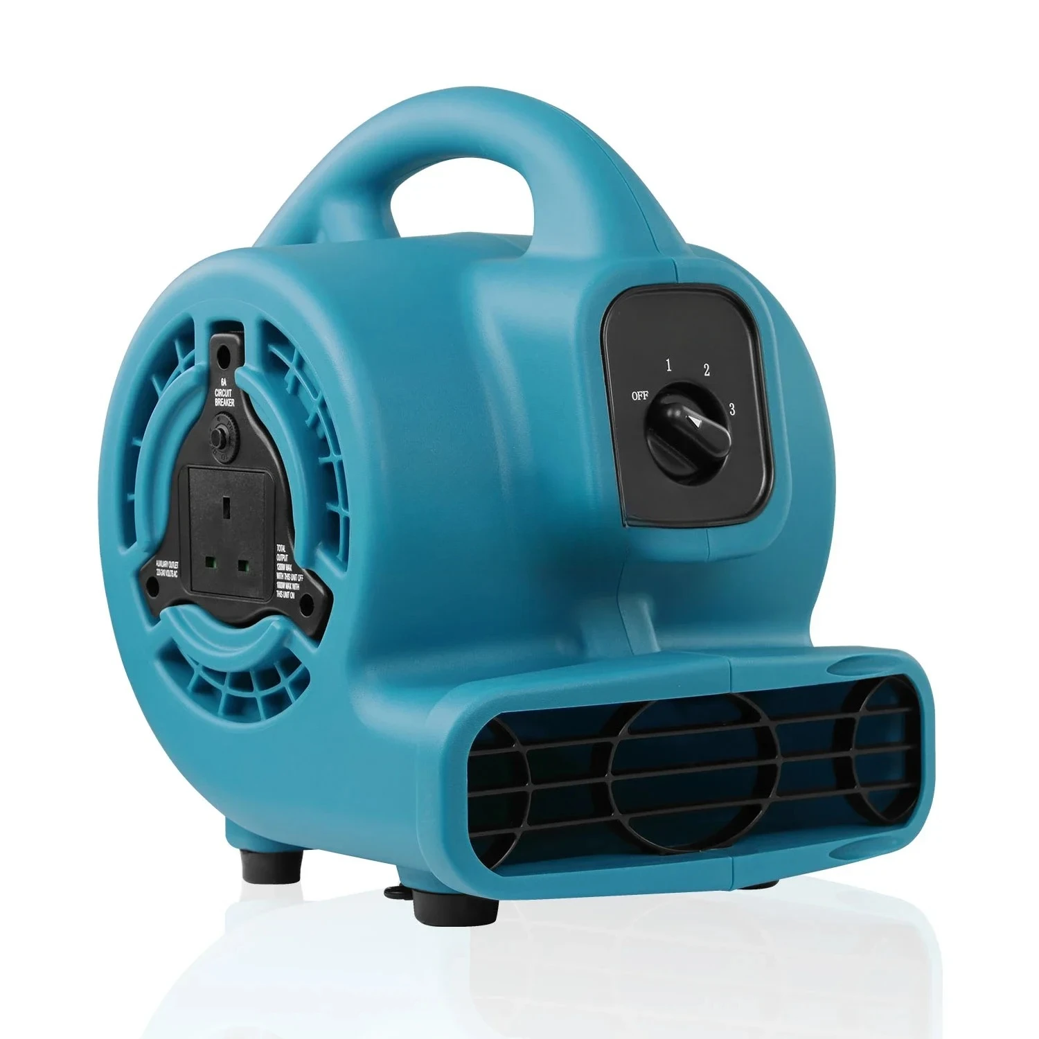 

Black Strong Carpet Dryer Mini Strong Blower Professional Outdoor Floor Fan Hotel Supermarket Industrial Fan