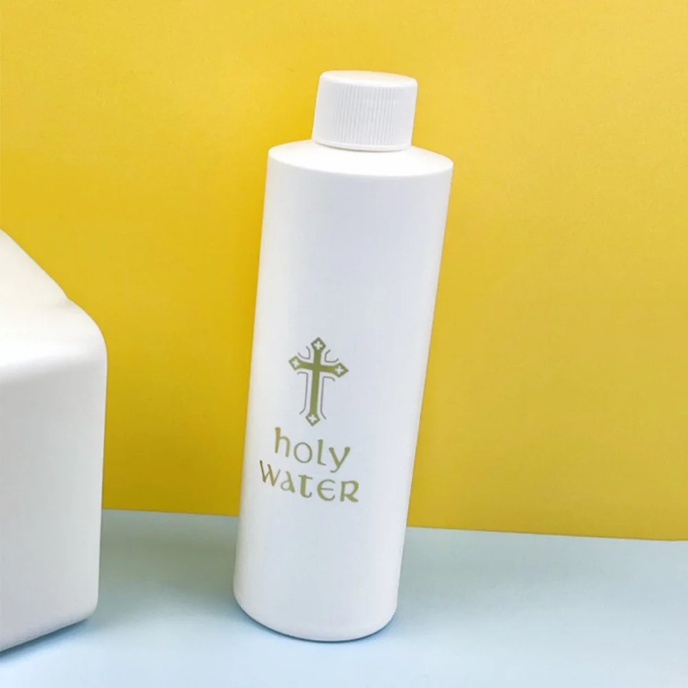 

6pcs Holy Water Bottle Decorative Bottles Festival Wedding Baptism Small Plastic Containers For Church Home Decor Mini Bottles