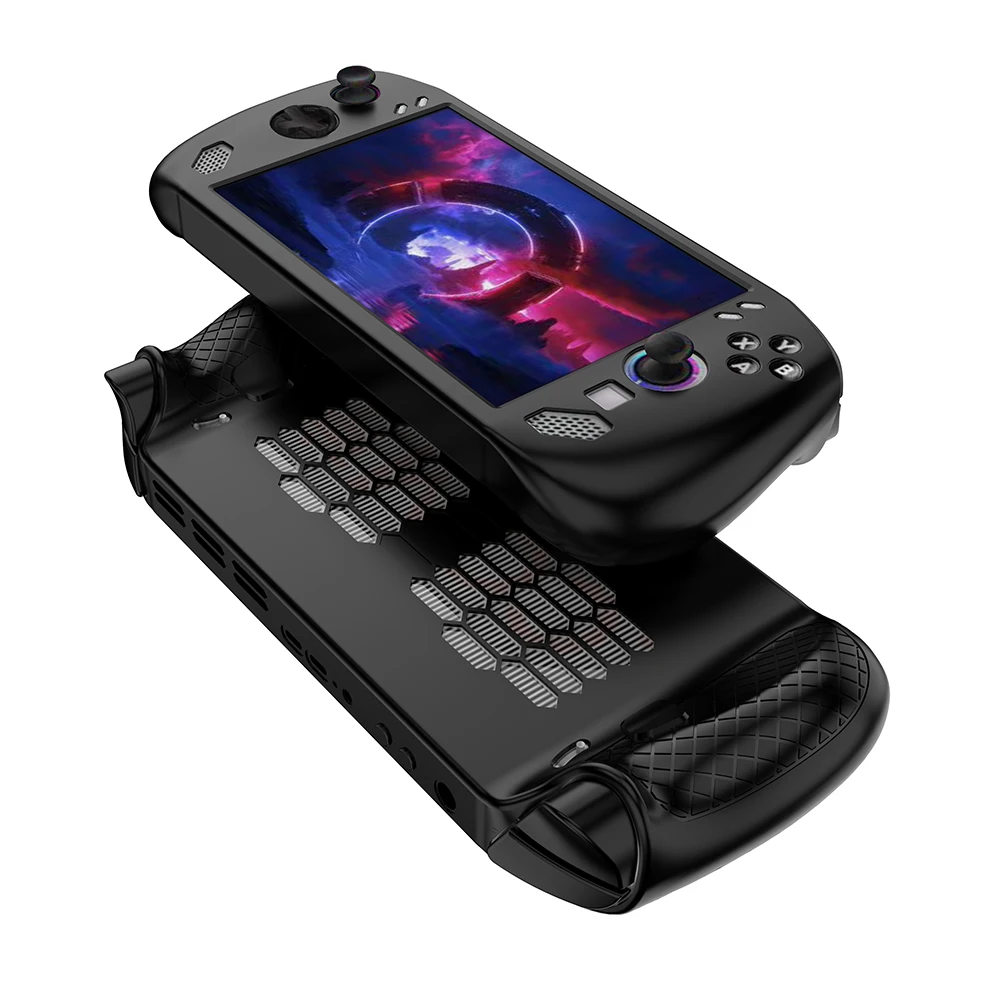 

Drop-Proof Case Protector Shockproof Silicone Game Console Sleeve Wear Resist Soft Handheld Console Shell for Lenovo Legion GO S