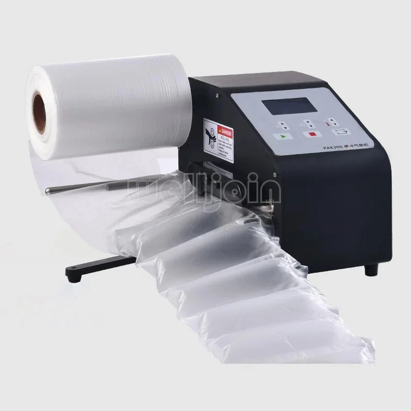 PAK300 Automatic Machine Air Cushion Packaging Sealing Machine 110V/220V Inflatable Packaging Tool Inflator Bubble Bag Tool