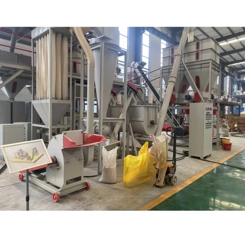 1-2 Ton/H Animal Feed Production Line Poultry Pellet Feed Line Complete Feed Processing Machine for Cattle Sheep Pig Chicken