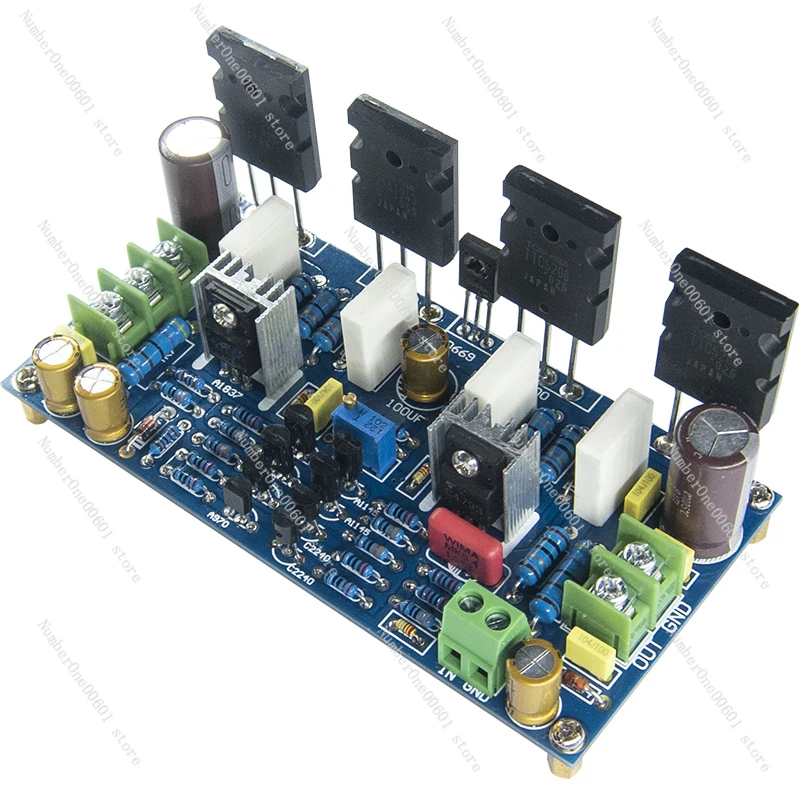 For Toshiba Pair of Tube 1943 + 5200 Amplifier Board Mono 200W Finished Product