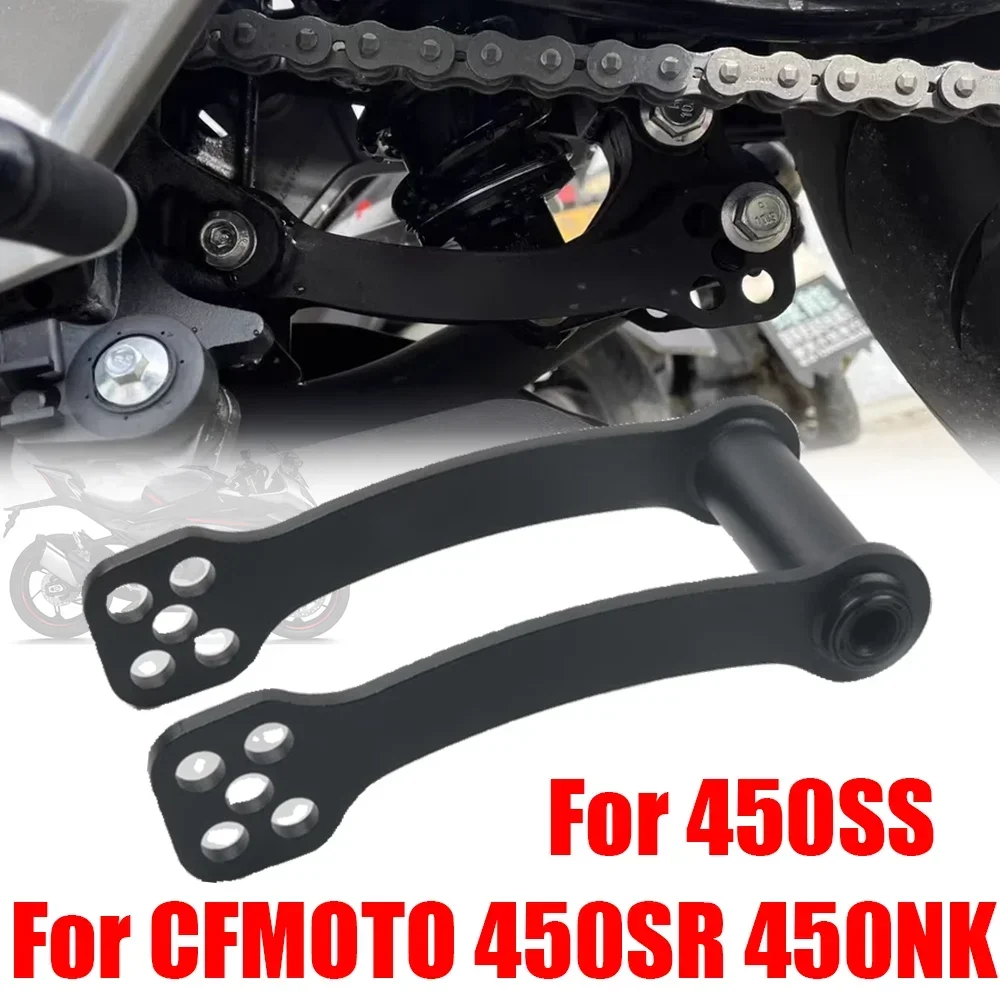 

Для CFMOTO CF MOTO 450SR 450NK 450SS 450 SR 450 NK SS Аксессуары для мотоциклов Задняя амортизаторная подвеска Комплект понижающих звеньев Устойчивая ссылка