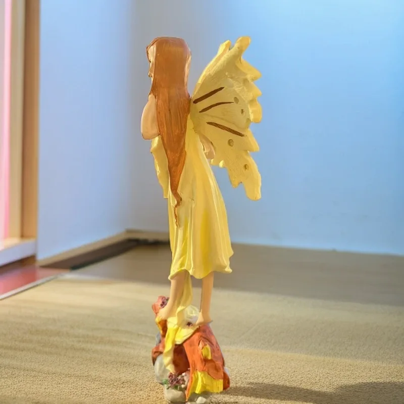 

Angel Girl Statue Decoration, Bedroom Living Room Decoration Resin Crafts New Year Valentine's Day Mother's Day Teachers' Gift