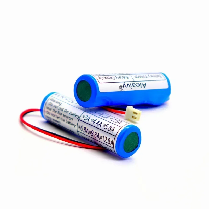 

New Aleaivy 3.7V 18650 3500mAh Rechargeable Lithium Battery Pack for Fishing LED Light Bluetooth Speaker Emergency Batteries