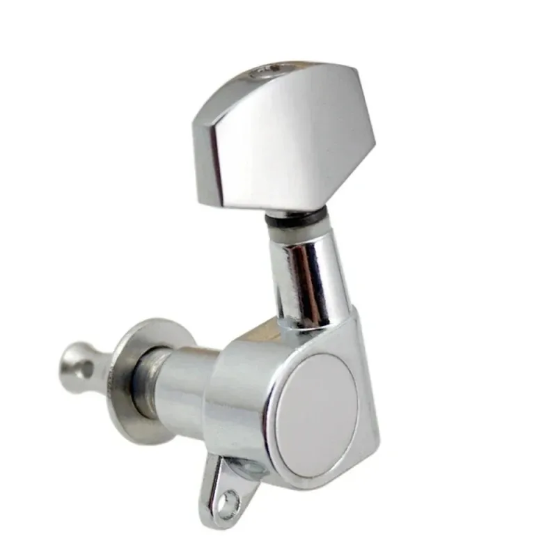 6 Stück versiegelte, verriegelbare Gitarrensaitenstimmwirbel, 3L3R, Stimmmechaniken, Akustikgitarren-Stimmwerkzeug-Set für 6-saitige Gitarren – Detail 12