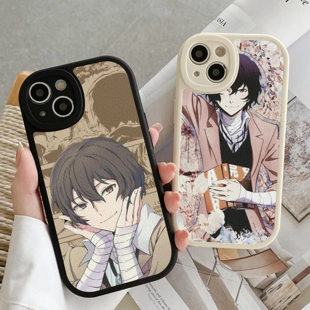 Anime Bungou Stray Dogs Phone Case Hard Leather For IPhone 14 13 12 Mini 11 14 Pro Max Xs X Xr 7 8 Plus Fundas