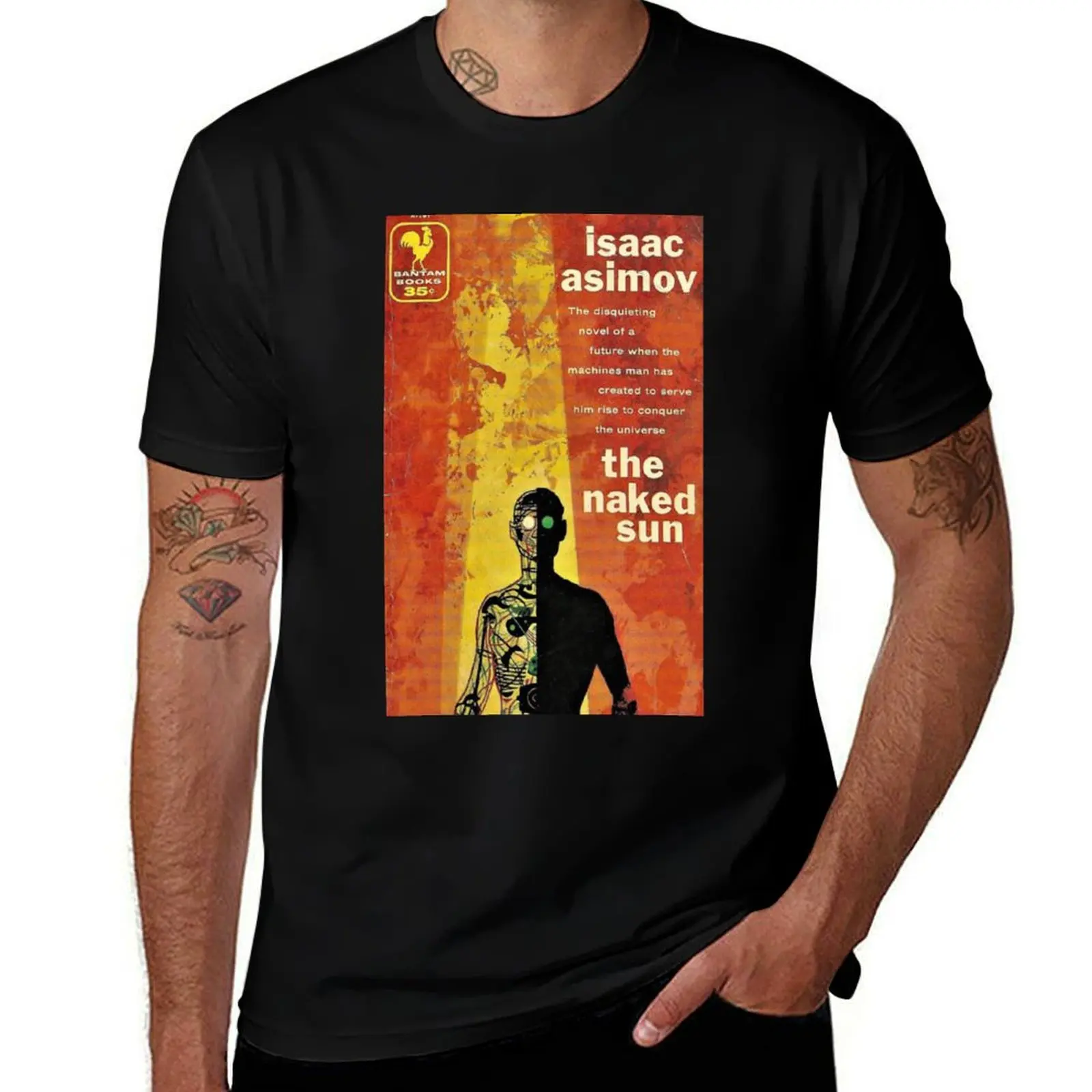 The Naked Sun - Isaac Asimov T-Shirt blanks summer 2025 new edition sports fans mens t shirts pack