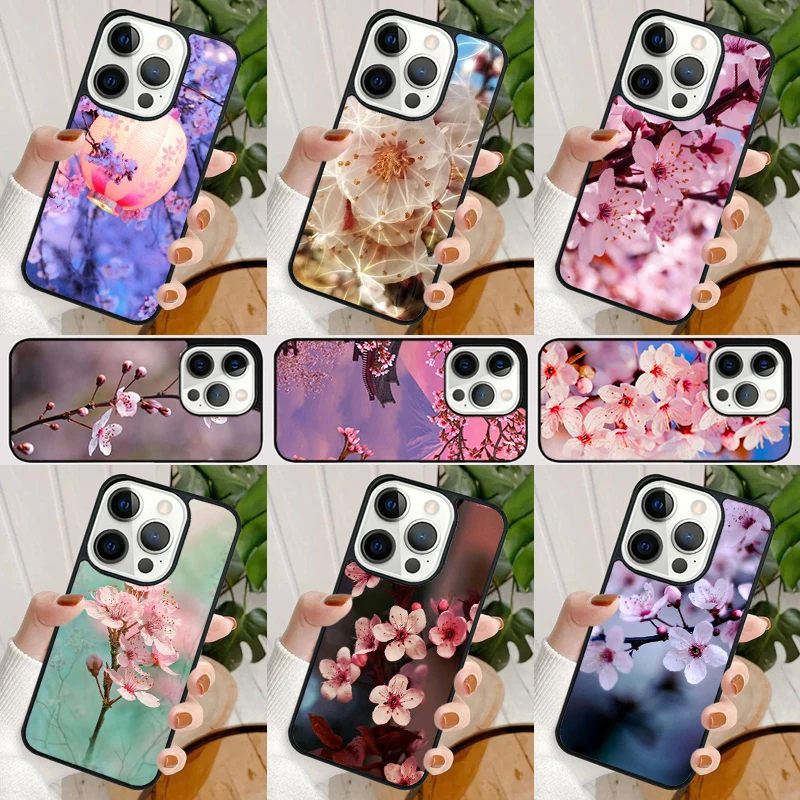 Funda de teléfono con Flor flor Flor, carcasa para iPhone 15, 14, 13, 12 Mini, 11, XS, XR Pro Max, 6, 7, 8 Plus, SE2020