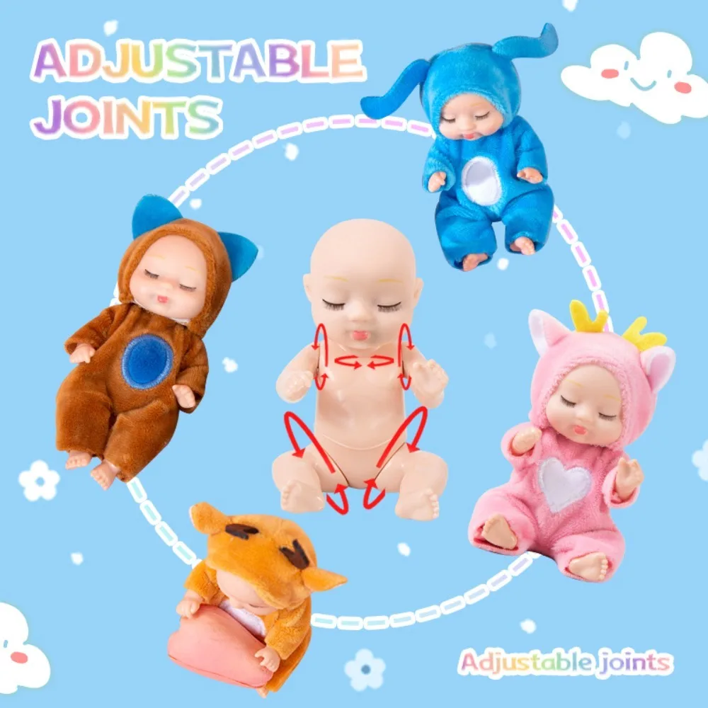 Cute Smile Series Reborn Animal Pattern Clothes Children's Toy BJD Dolls Cute Realistic for Girls
