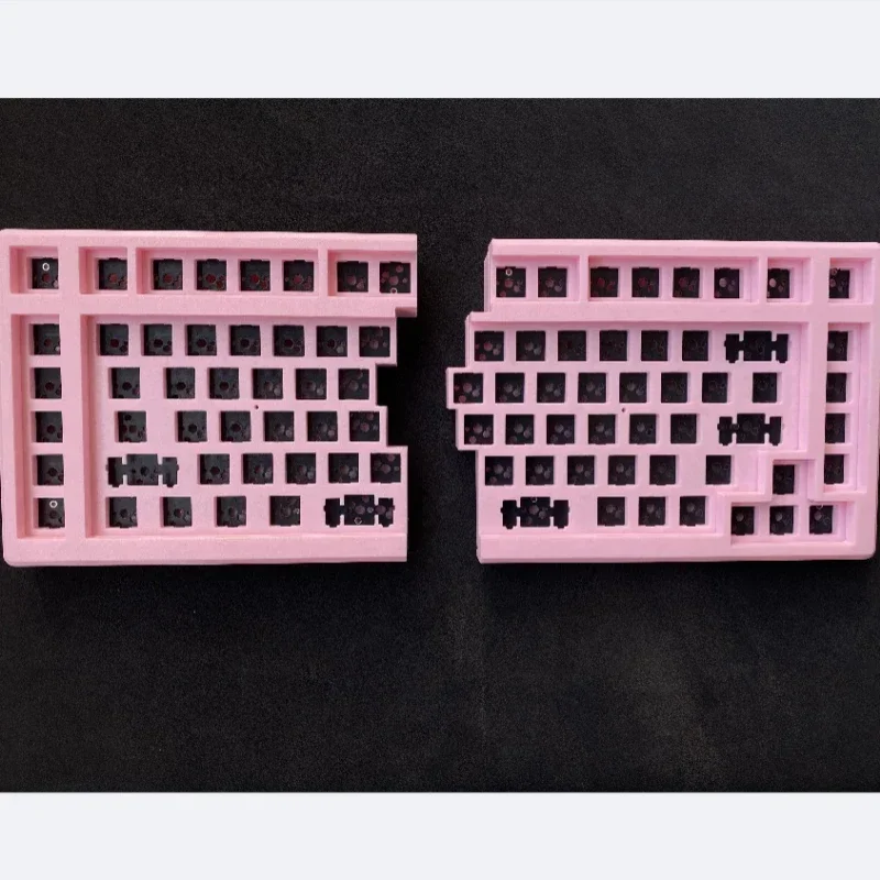 NEW Split 89 Keyboard Hot Swappable Kit Custom 2.4G Wireless Split Machinery Keyboard Ergonomics Layout Programmable QMK/Vial