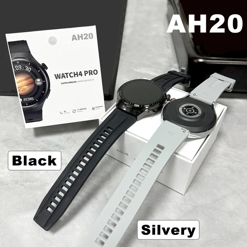 New AH20 Relojes Fashion Smart Watch Mujer Hombre 2024 Reloj AH 20 Round Smartwatches for Women Men Digital Watch