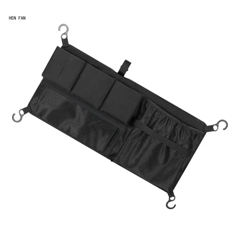 

Cargo Storage Bag, Black Strollers Wagon Cargo Net Wagon Accessories Organizers M89D