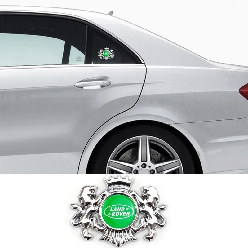 Металлический эпоксидный автомобильный значок, 1 шт., для Land Rover Defender Aurora Evoque Discovery Sport Range Rover P38, наклейка, аксессуары
