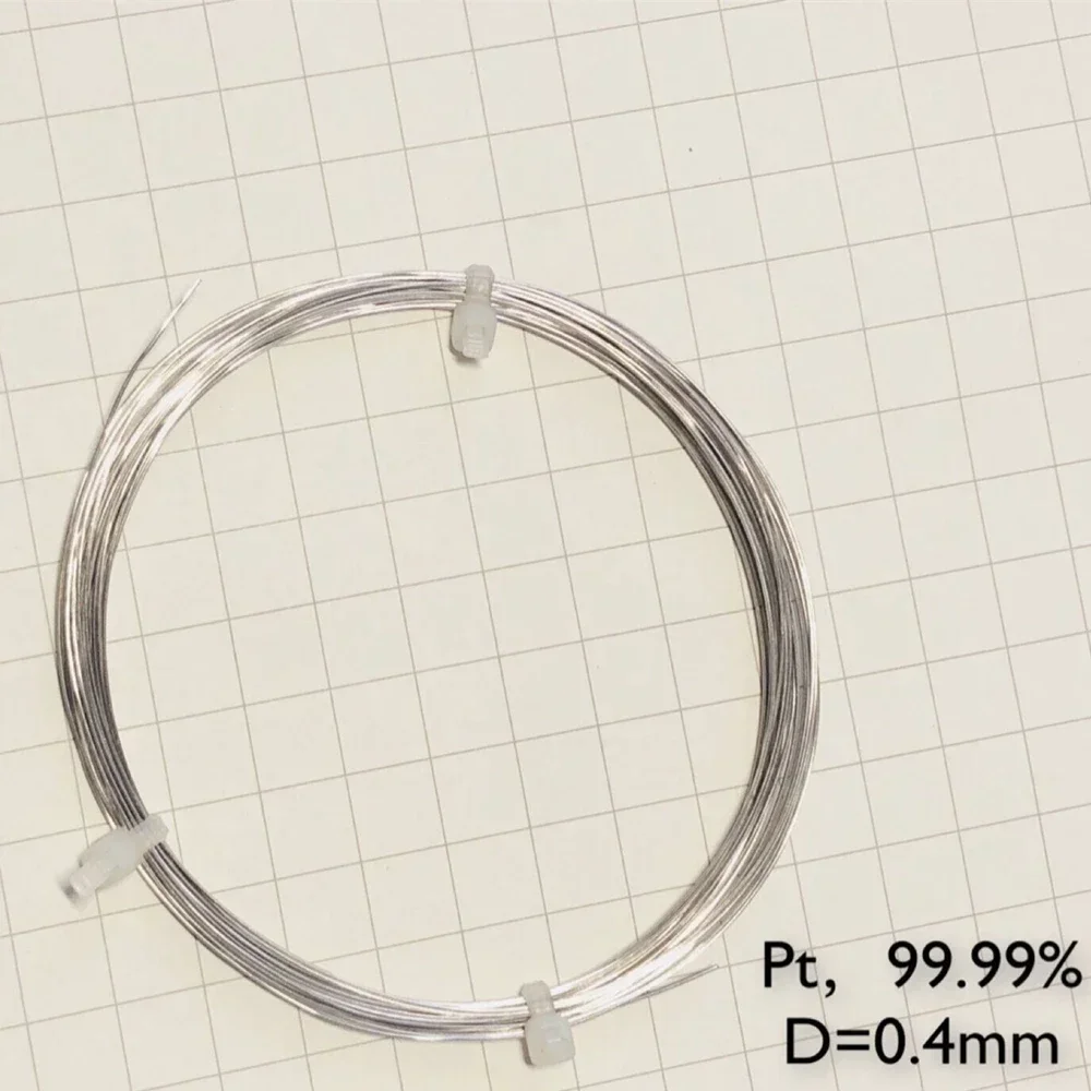 Pure Platinum Wire Diameter 0.1-1.0mm 99,99% 4N Pt Metal Wire