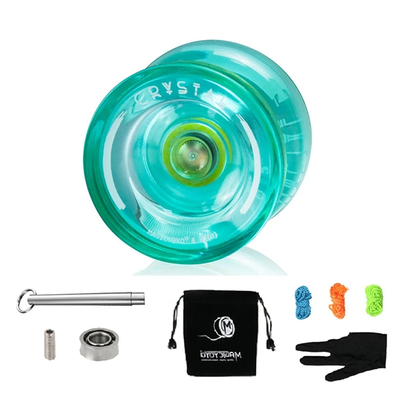 

MAGICYOYO K2P Responsive ABS Yoyos For Kids Beginner Yoyo With Gloves Short Puller Rope Storage Bag