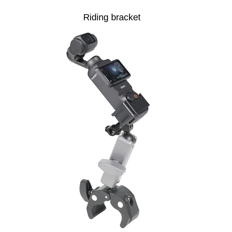 Kipyenb Stuur Klem Mount Met Flexibele 360 Balhoofd Voor Dji Osmo Pocket 3 Fiets Fiets Motorfiets Boot Voertuig Boom Buis