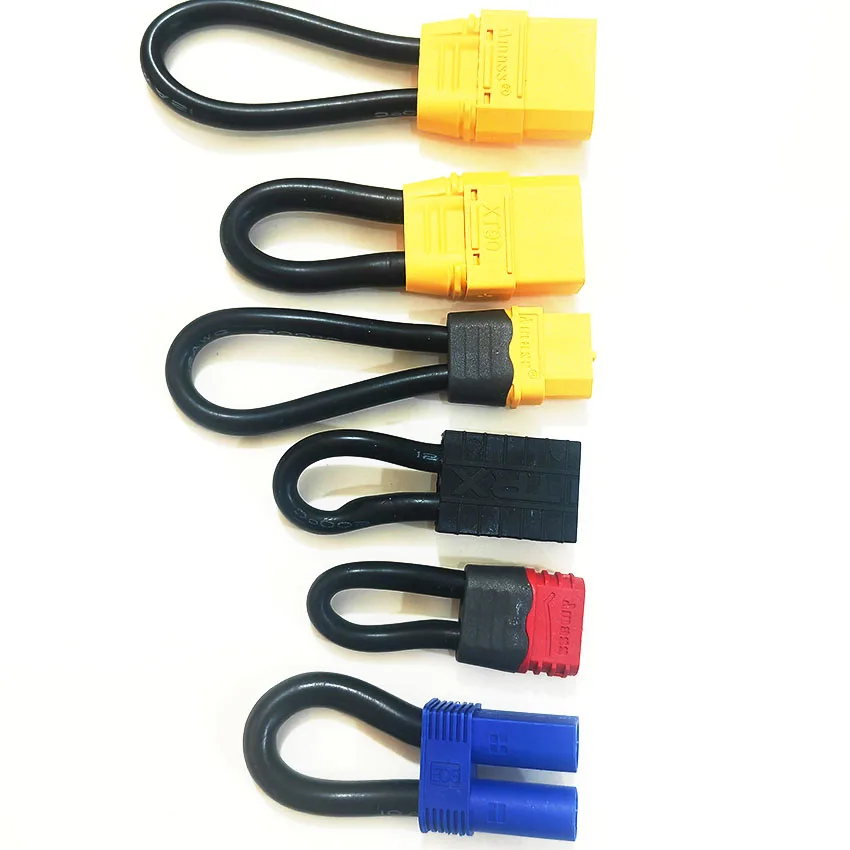 

Short-Circuit Plug For RC Model Car Dual Battery Drive To Single Battery Drive TRX XT60 XT90 EC5 T-Type