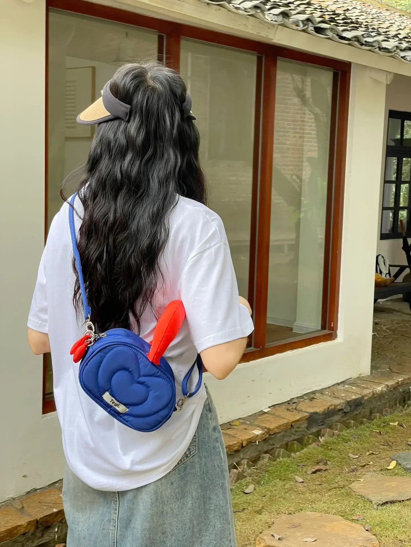 Bag women Korean New Cute Makeup Bag Niche Design Casual Hand Bag shoulder bag Crossbody Bags for Women Purses