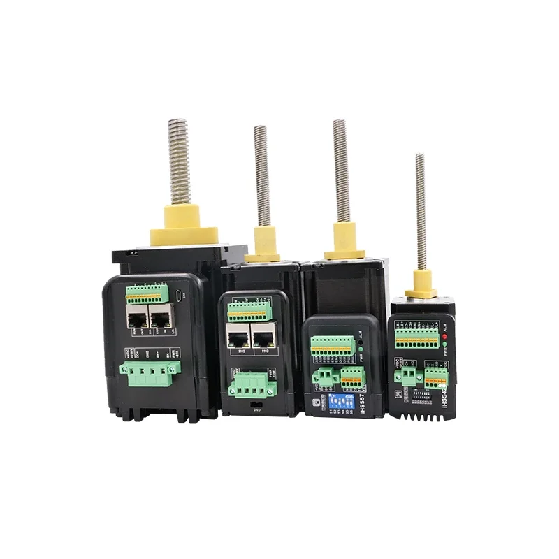 Hybrid Deep Customized  17/23/34 Screw Stepper Integrated Motor Driver With 1000 Line Encoder
