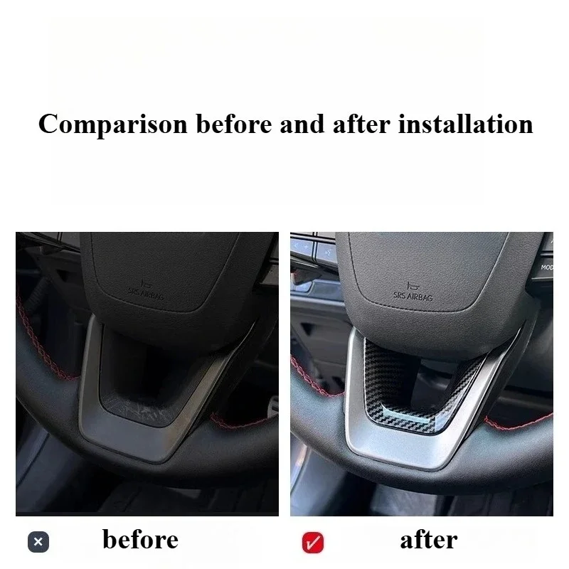 For Lexus RX350h/NX260/RZ450 2023-2025 Steering Wheel V-shaped Decorative Sticker Modified Car Decoration Car Accessories Tools