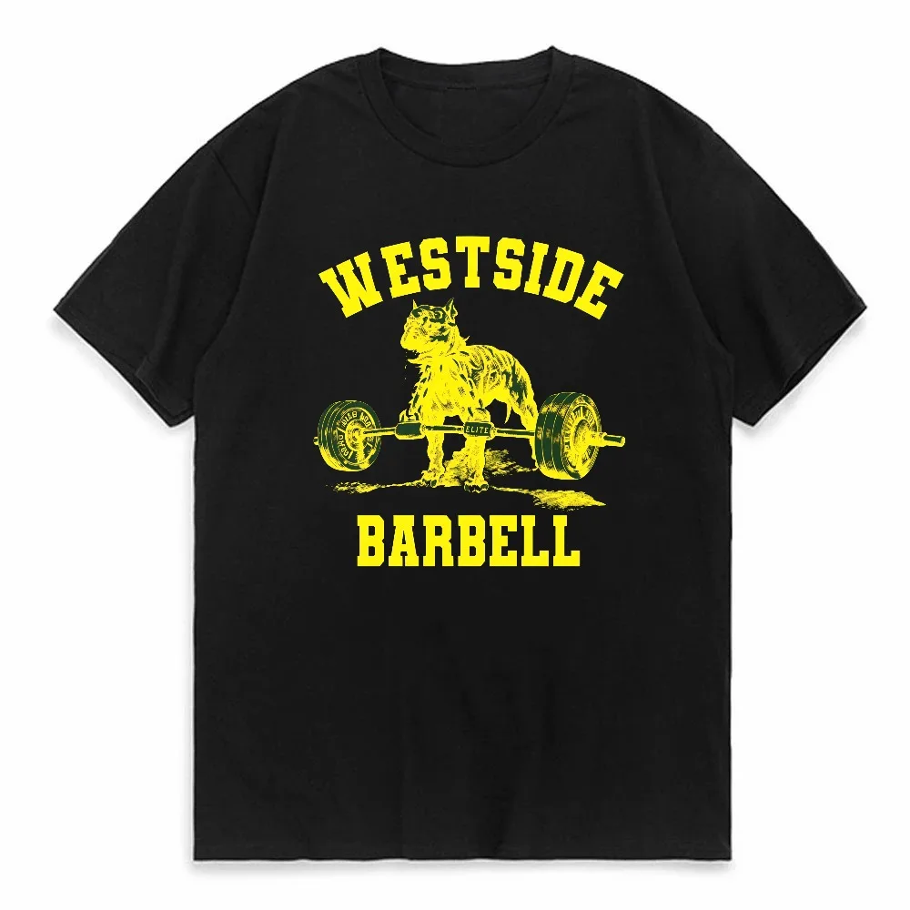 Westside Barbell print Graphic T-Shirt summer casual Loose Top Tee vintage anime clothes funny style O-neck Short Sleeve tshirt