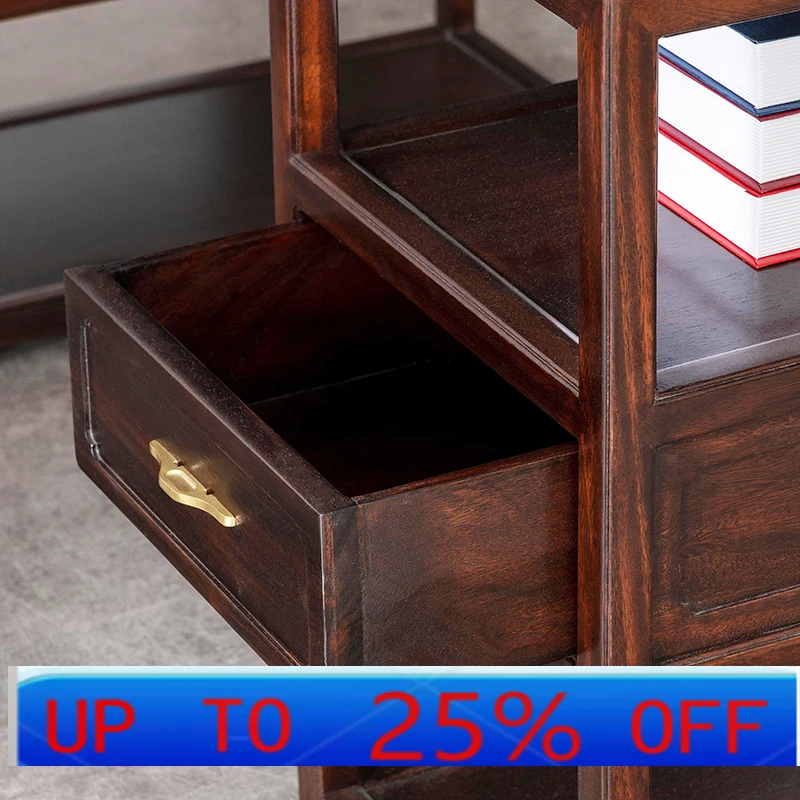 

Lmm new Chinese solid wood desk and chair simple antique study home picture writing desk