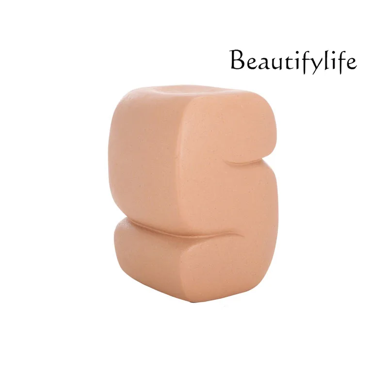 Creative FRP special-shaped coffee table designer villa living room sofa side bedroom bedside table