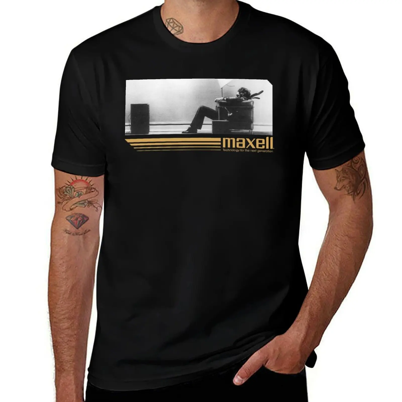 

80&x27;s Retro Cassette Ad T-Shirt man tshirt anime t shirts for man man graphic t shirt T-shirt