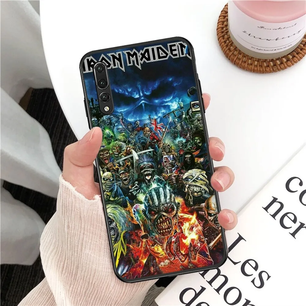 I-IronS Rock M-Maiden Band Phone Case For Huawei P 8 9 10 20 30 40 50 Pro Lite Psmart Honor 10 Lite 70 Mate 20lite