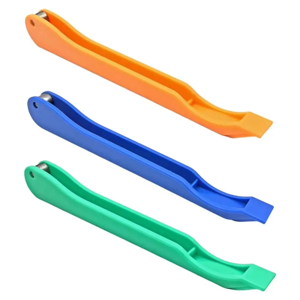 Plastic Tained Glass Hand Foiler Durable Sturdy Manual Foiling Tool Smooth The Edges Guide Groove Hand Foiler Introductory Tool