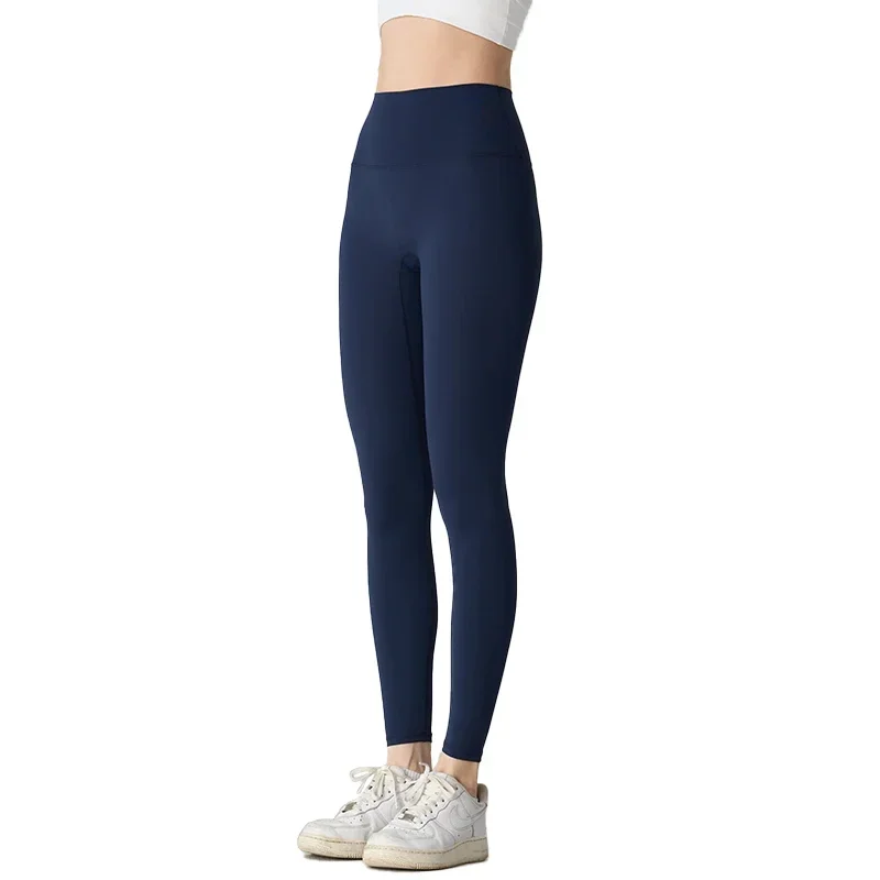 Women High Waist Quick Dry Yoga Leggings Breathable Stretch Pants Gym Cycling Training Gymnastics Sports Workout Tights