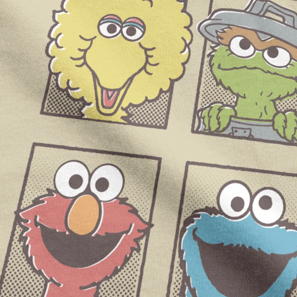 تي شيرت رجالي بالشارع السمسم ، توبات بأكمام قصيرة ، تي شيرت بياقة دائرية ، قطن ، موضة للذكور ، 4XL ، 5XL ، 6XL