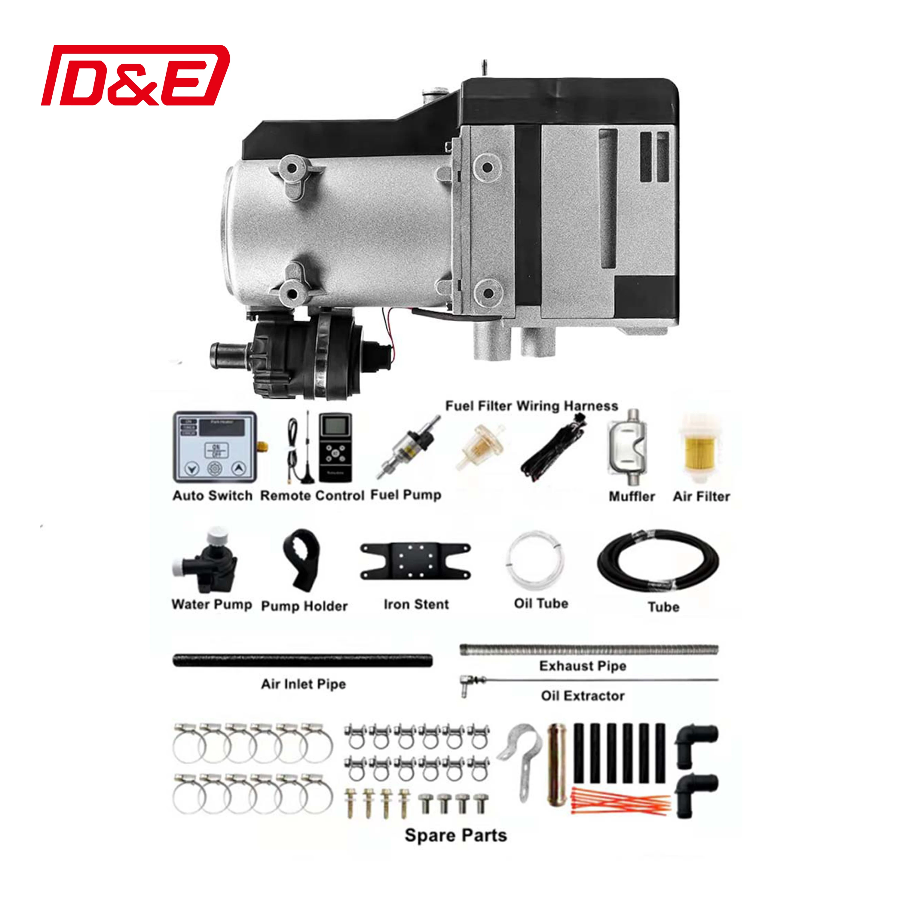 Parking Liquid/Water Heaters 12kW 12V 24V 5kW 12V For Bus Truck With Diesel Engines Top Quality With Service Parts