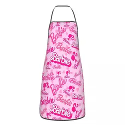 Custom Barbie Funny Aprons Women Men Adult Unisex Kitchen Chef Bib Tablier Cuisine Cooking Baking Gardening