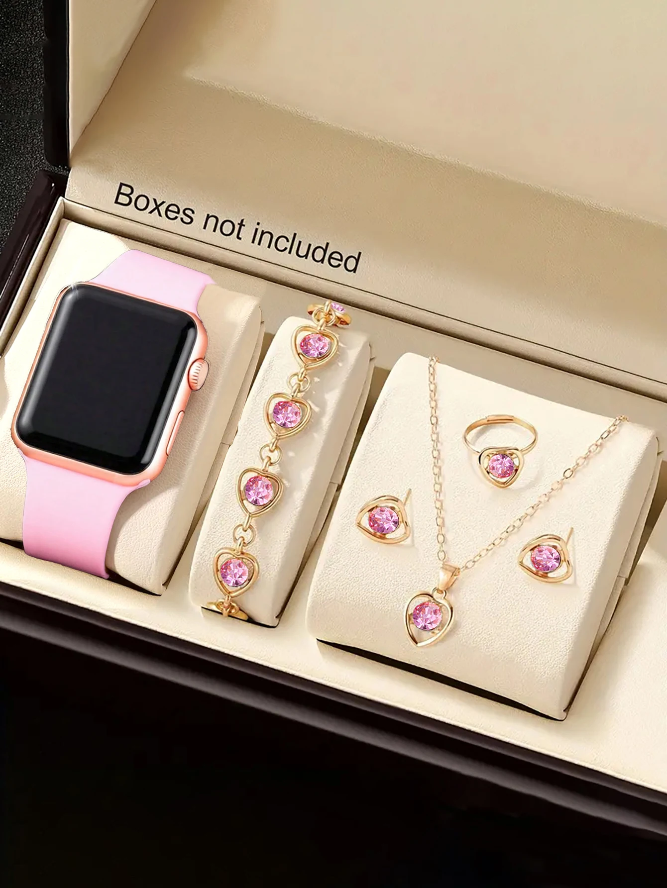 LED Simple Electronic Watch And Jewelry Set Non-Smartwatch Birthday Gift without Box