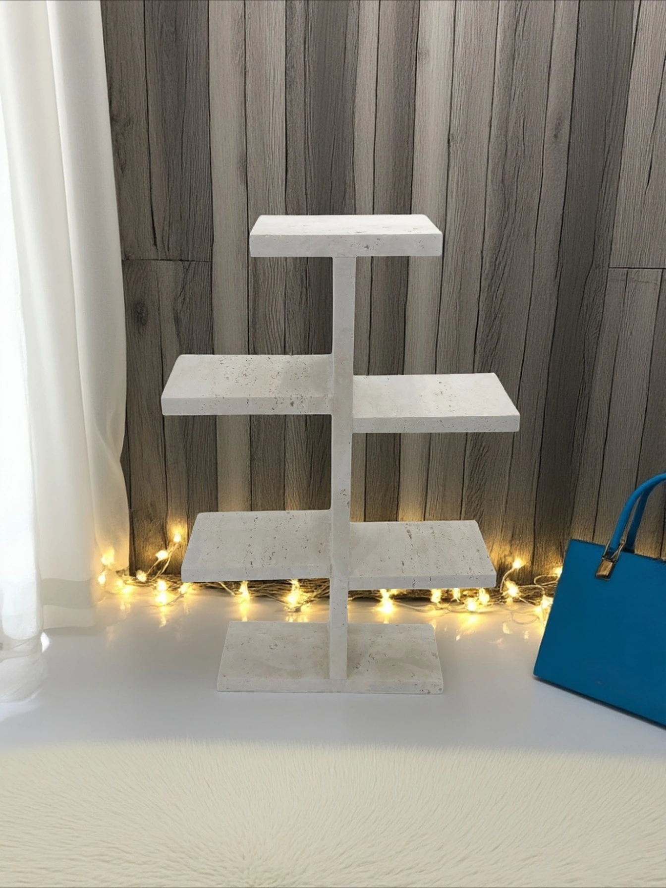 Shelf Living Room Household Multi-layer Storage Rack Office Display Rack Column Mi Dongshi