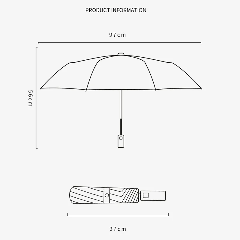 Disney Mickey Mouse Umbrella Automatic Double Layer Umbrella Folding Windproof UV resistance Sunshade & Rain Umbrella Car Travel