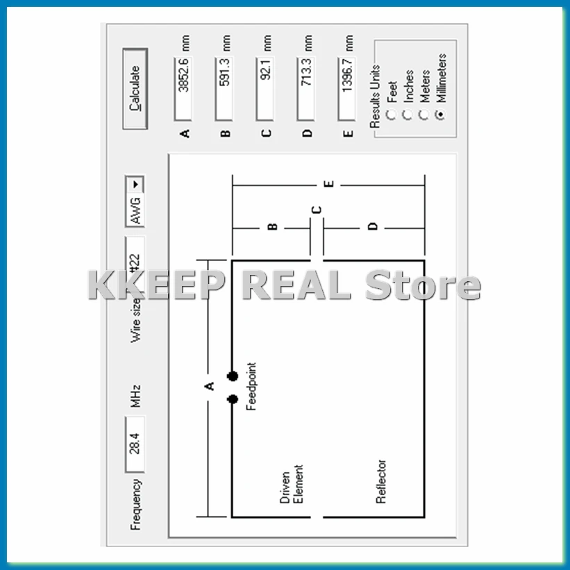 Shortwave MOXON Antenna Kit Base Plate + Fixed Construction-A20R