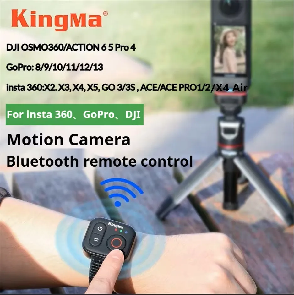 �y�Z�[�����zKingma 50M/164�t�B�[�g ���X�g�o���h�^���C�����X�����R�� DJI OSMO360/ACTION 6 5 4 Insta60 X5 X4 air X4 X3 GOS/3 ACE PRO2 GOPRO�Ή�