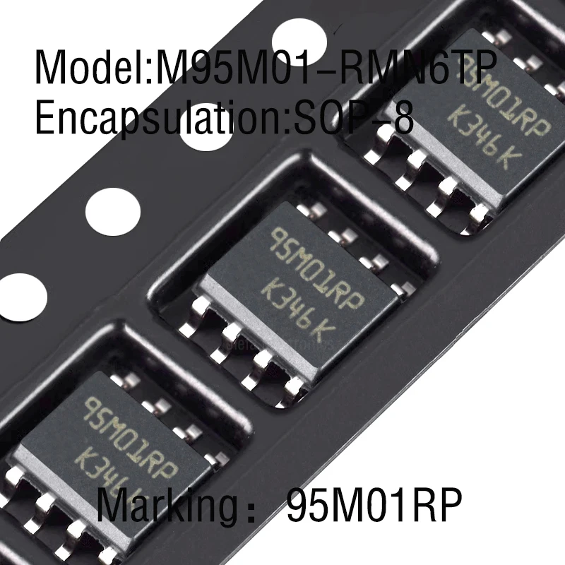 M95M01-RMN6TP SMD, 95M01RP, M95M01, M95M01-RMN6PSOP-8, 1pc