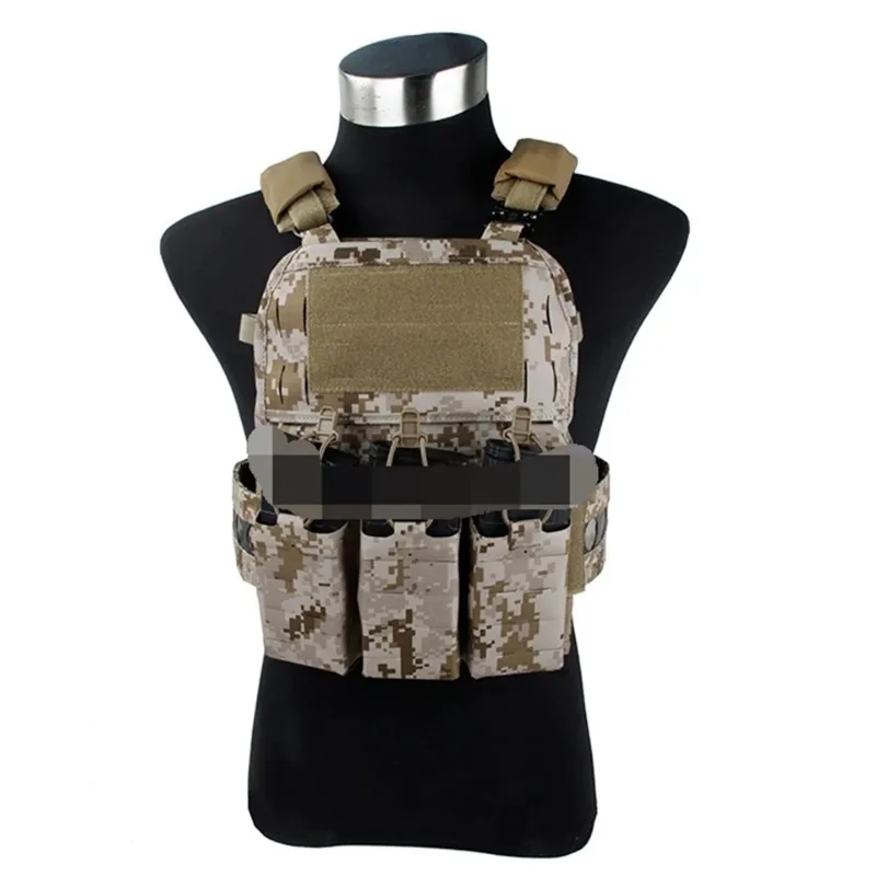 TMC Tactical New FPC Style Vest AOR1 with Imported Snake Buckle TMC3531 (Size:M)